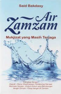Image of Air zam zam: mukjizat yang masih terjaga