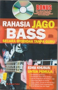 Image of Rahasia jago bass secara otodidak tanpa guru