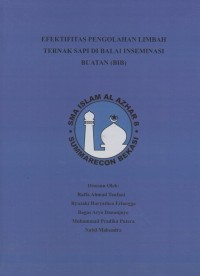 Image of Efektifitas Pengolahan Limbah Ternak Sapi di Balai Inseminasi Buatan (BIB)