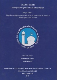 Image of Sajadah Cantik Kerajinan Sajadah dari Kain/Perca