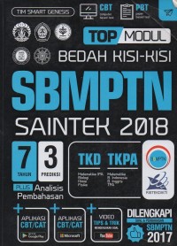 Top modul bedah kisi-kisi SBMPTN Saintek 2018