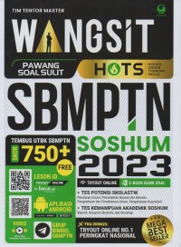 Image of Wangsit HOTS SBMPTN SOSHUM 2023